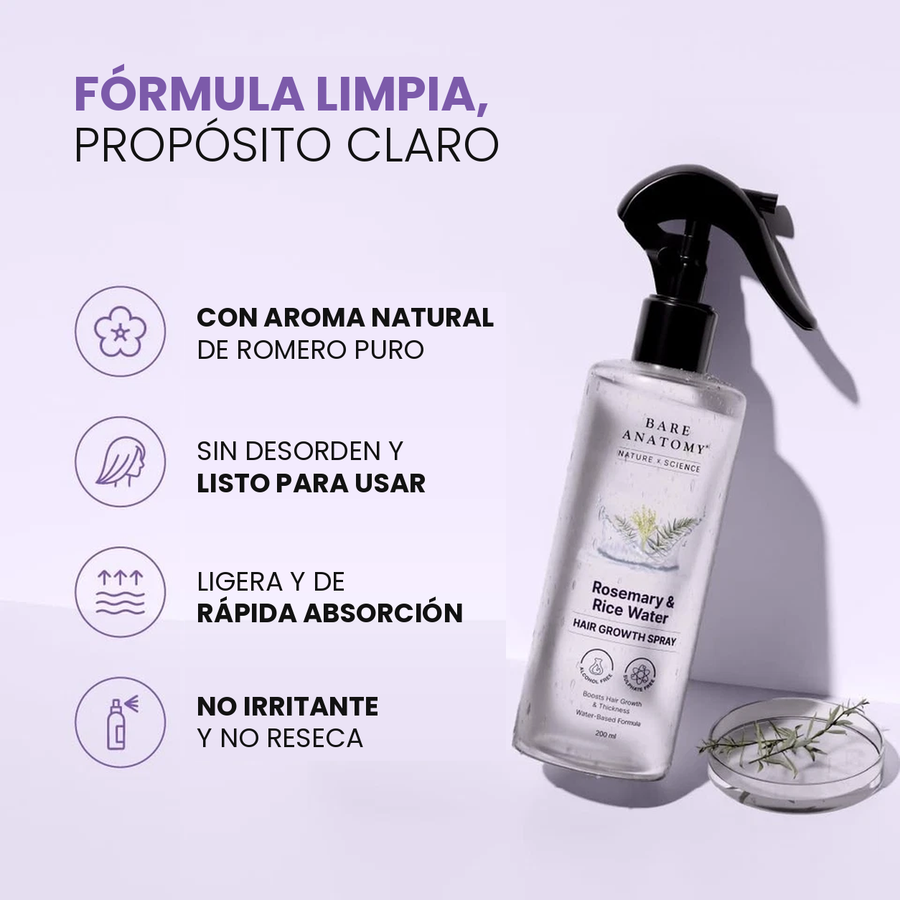 Rosemary & Rice Water detalles