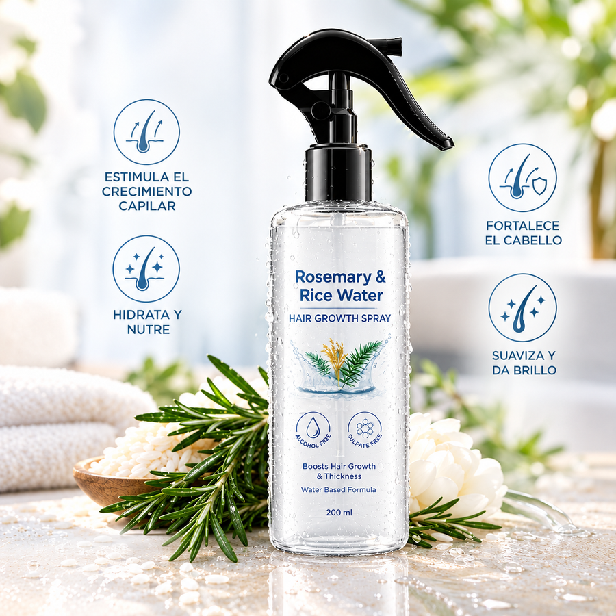 Rosemary & Rice Water spray 200 ml